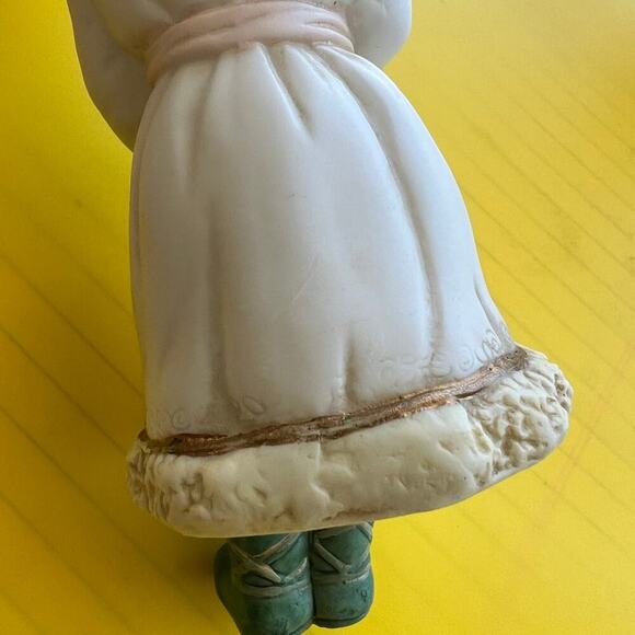OLD WORLD FATHER CHRISTMAS SANTA porcelain bell -VINTAGE - Picture 9 of 12